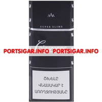 Сигареты Cigaronne Super Slims Black