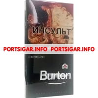 Сигареты Burton Super Slims Black