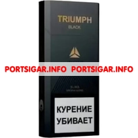 Сигареты Triumph Black Slims 6.2/100