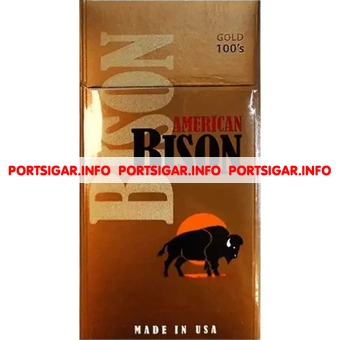 Сигареты American Bison Gold King 100’s Сигареты American Bison Gold King 100’s