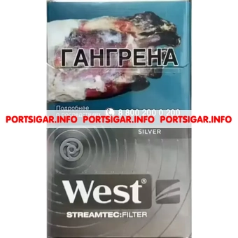 Сигареты West Silver Streamtec
