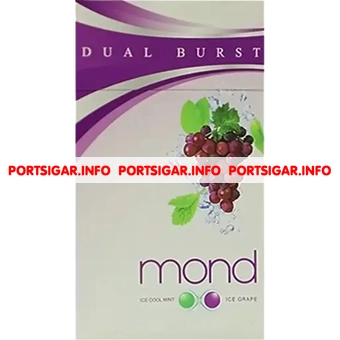 Сигареты Mond Dualburst Grape Mint Superslims Сигареты Mond Dualburst Grape Mint Superslims
