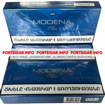 Сигареты Modena Blue Slim