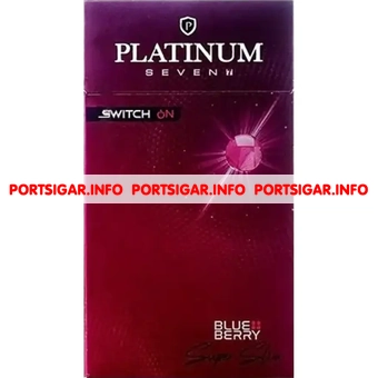 Сигареты Platinum Seven Blueberry Switch On