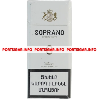 Сигареты Soprano Special White Slim