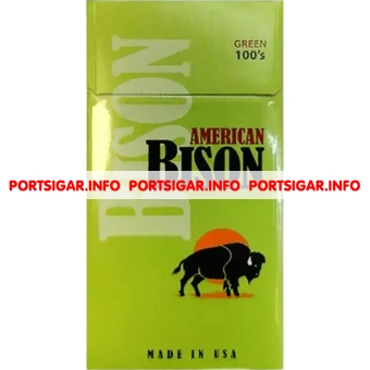 Сигареты American Bison Green King 100’s