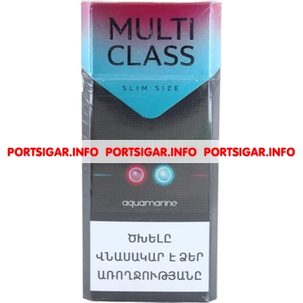 Сигареты Multi Class Aquamarine Slim Size Сигареты Multi Class Aquamarine Slim Size