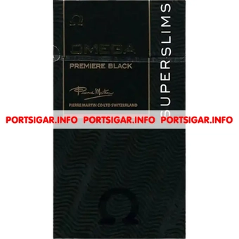 Сигареты Omega Superslims Premier Black