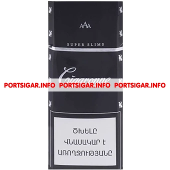 Сигареты Cigaronne Super Slims Black
