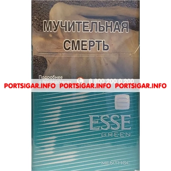 Сигареты Esse Green Mentol Сигареты Esse Green Mentol