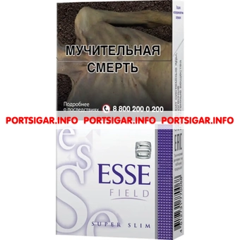 Сигареты Esse Field Super Slim Сигареты Esse Field Super Slim