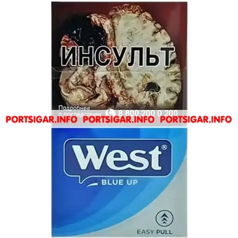 Сигареты West Compact Blue Up