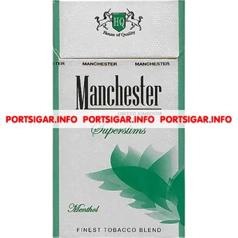Сигареты Manchester Menthol Superslims Сигареты Manchester Menthol Superslims