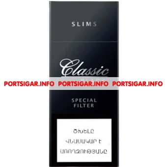 Сигареты Classic Black Slims