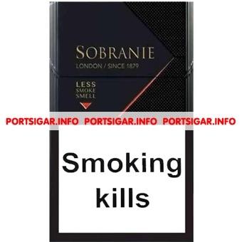 Сигареты Sobranie Blacks