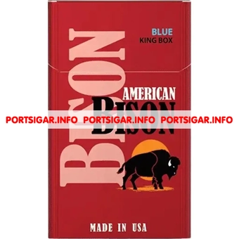 Сигареты American Bison Blue King Box Сигареты American Bison Blue King Box