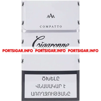 Сигареты Cigaronne Compatto White