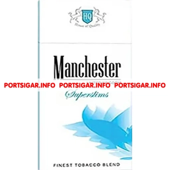 Сигареты Manchester Blue Superslims